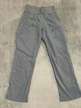 VGC Lululemon Studio Pants Grey Unlined Size 2